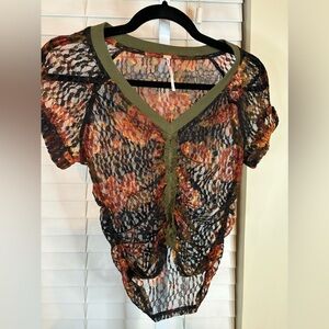 Free People-Extra Small Lace top